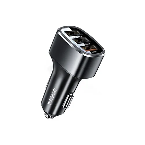 Yesido 3 USB 42W Max Car Charger (Y46)
