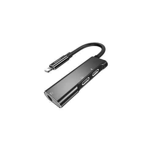 YESIDO Audio Adapter 3 In 1 Charging + Music Converter YAU13