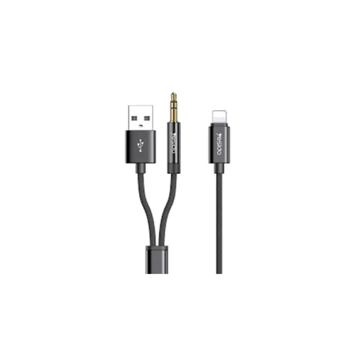 YESIDO AUX Adapter Lightning To 3.5MM Charging &amp; Listening YAU-18