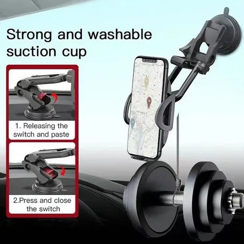 Yesido C111 Stretchable Holder Multi Angle Adjustable Suction Cup Holder