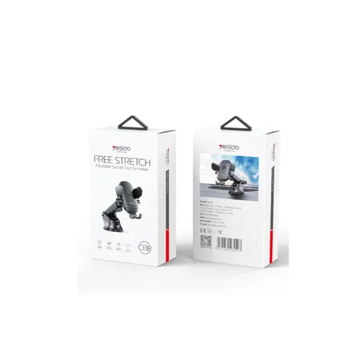 Yesido C138 Universal Flexible Dash Dashboard Suction Cup Clamp Phone Holder For Car