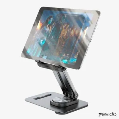 YESIDO C183 Tablet Stand – 360 Degree Rotating Phone/iPad Stand