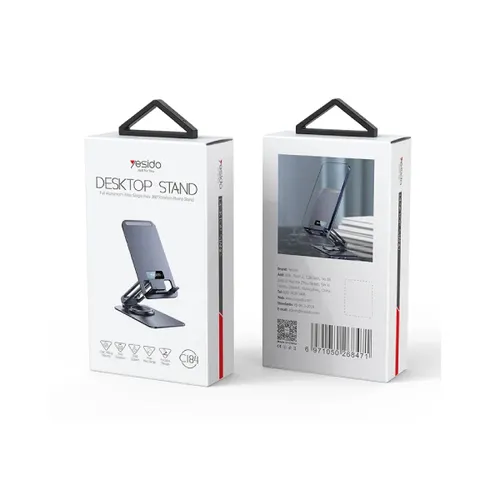 Yesido C184 Foldable 360° Rotating Phone Desktop Holder Stand