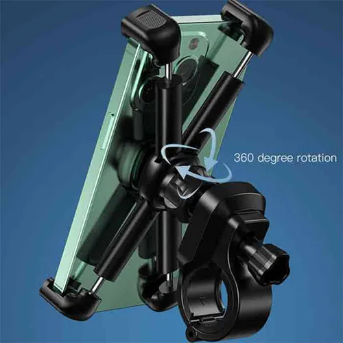 Yesido C191 Universal 360-degree Rotatable Mount Motorcycle and Bicycle Phone Holder