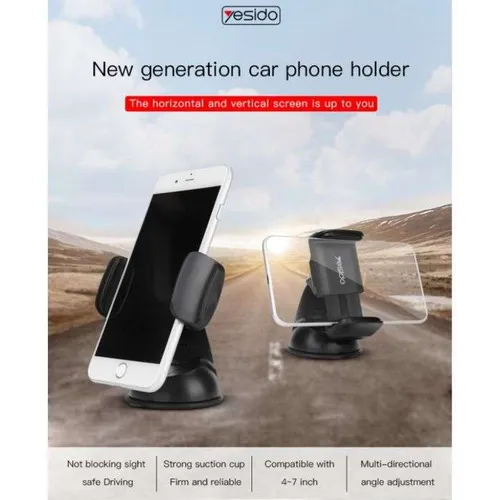 YESIDO C2 Car Holder 360 Degrees Free Rotation