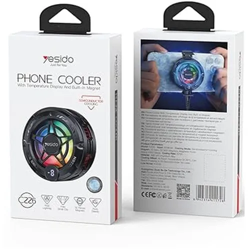Yesido C226 Semiconductor Refrigeration LED Magnetic Mobile Phone Cooler