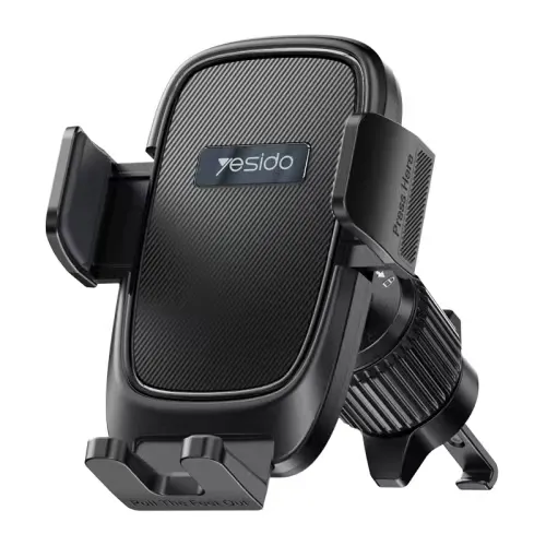 YESIDO C241 Air Vent Car Mount Holder 360 Rotating Adjustable Car Air Vent Phone Holder Bracket
