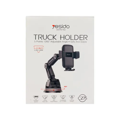 Yesido C275 Long Arm Truck Phone Holder