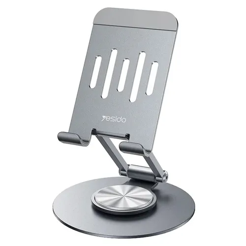 YESIDO C299 360° Rotatable Aluminium Desktop Phone Stand