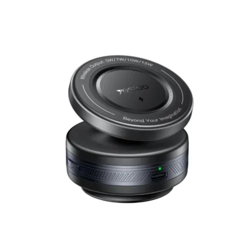 Yesido C310 Magnetic Wireless Vacuum Suction Car Charger