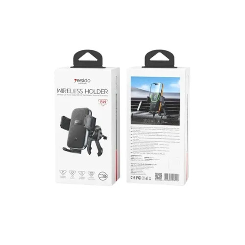 Yesido C318 15W Wireless Car Phone Holder Charger