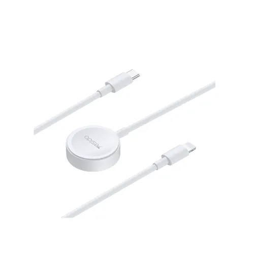 Yesido CA113 2 in 1 USB-C / Type-C to 8 Pin Wireless Magnetic Watch Charger