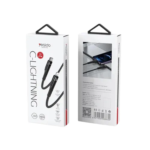 Yesido CA115 3m Type-C To Lightning Data Transfer And Charge Cable