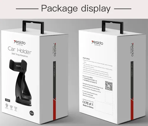 YESIDO Car Holder 360 Degrees Free Rotation C1