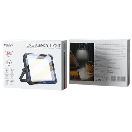 Yesido DH17 20W Rechargeable LED Emergency Light