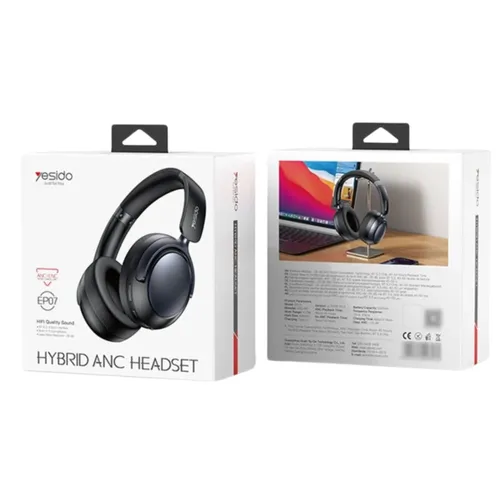 Yesido EP07 Hybrid ANC+ENC Wireless Headphone