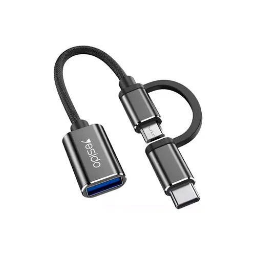 Yesido GS02 Super Fast 2-in-1 OTG Adapter