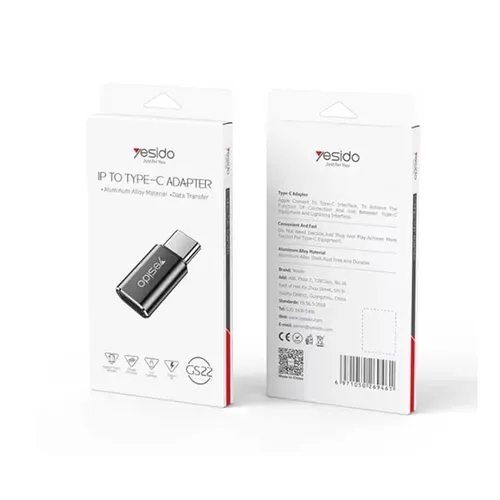 Yesido GS22 Lightning to Type-C Adapter