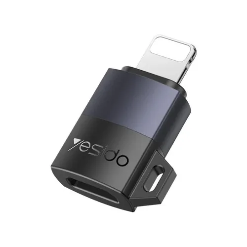 Yesido GS27 Lightning to USB-C 27W Fast Charging OTG Adapter Charging Plug And Play
