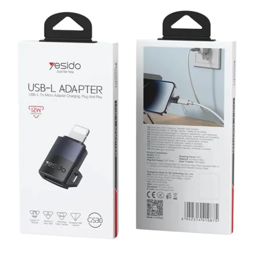 Yesido GS30 USB-Lightning Adapter