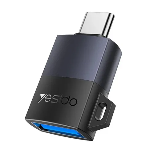 YESIDO GS31 OTG Adapter USB 3.0 to Type-C 18W Fast Charging Aluminum Alloy Converter