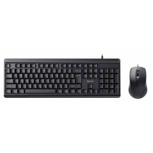 YESIDO KB18 USB Interface Wired Keyboard and Mouse Set