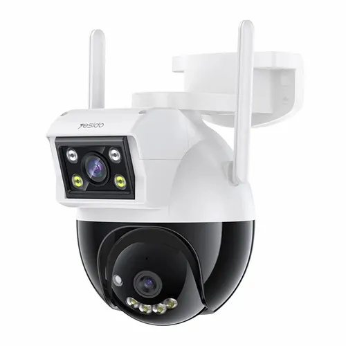 YESIDO KM12 Dual Lens HD Surveillance Camera 360 Degree Wireless WiFi 2.4G Camera