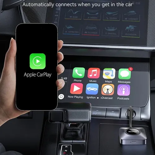 Yesido KM23 Wired to Wireless CarPlay Adapter