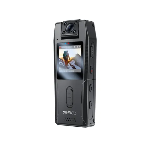 Yesido KM25 1080P Full HD 180° Rotating Lens Video Recorder Body Camera
