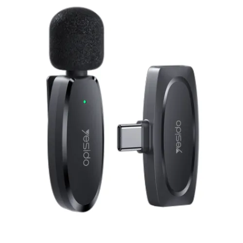 YESIDO KR11 Wireless Type-C Lavalier Microphone