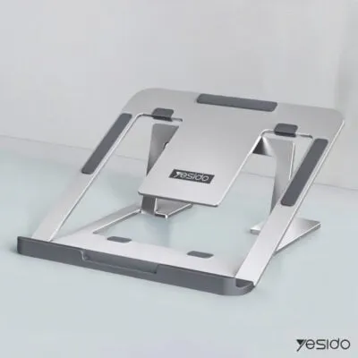 Yesido LP02 Aluminium Adjustable Laptop Stand – Foldable & Portable