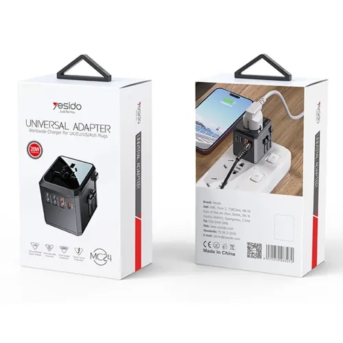 Yesido MC24 Multifunctional Universal Adapter