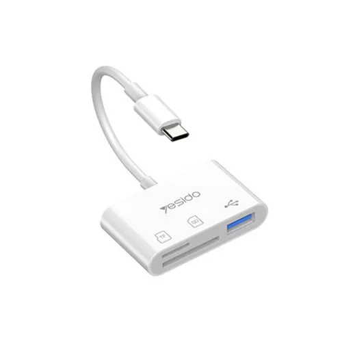 YESIDO OTG Adapter Type -C USB 3.0 SD & TF Card GS16