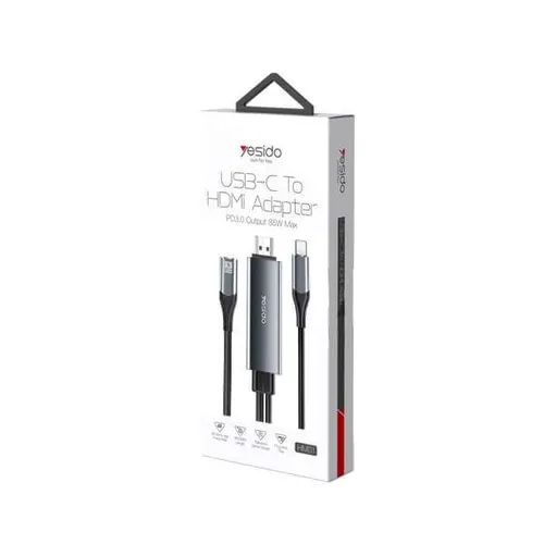 YESIDO USB-C HDMI Adapter 85W HM01
