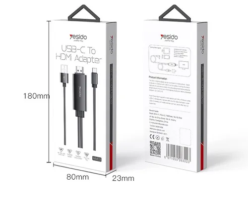YESIDO USB-C To HDMI Adapter HM03
