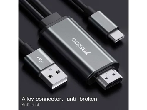 YESIDO USB-C To HDMI Adapters HM02