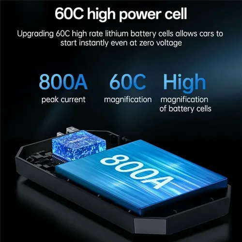 Yesido VC11 Car Jump Starter – 6000mAh Portable Power Bank