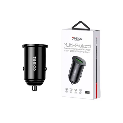Yesido Y38 Multi Protocol Fast Car Charger