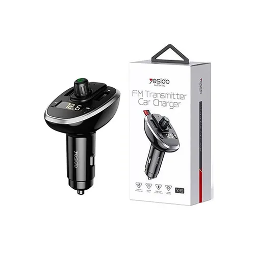 Yesido Y39 Universal Car Charger with FM Transmitter