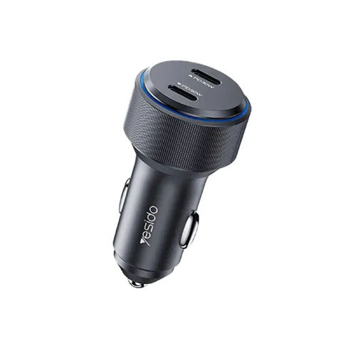 Yesido Y48 60W High Power Fast Charging Dual Output Car Charger