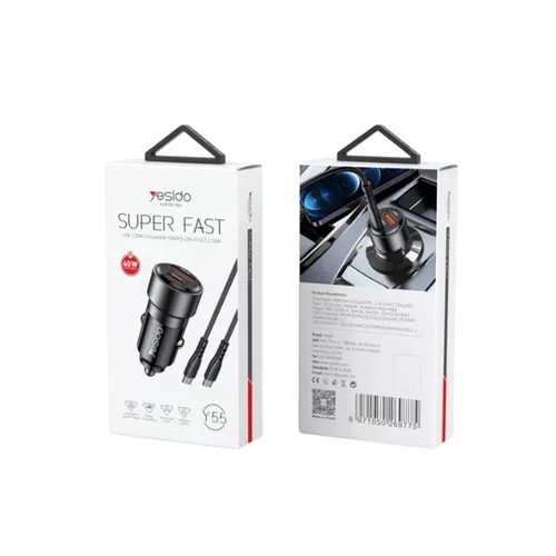 Yesido Y55 Super Fast Car Charger