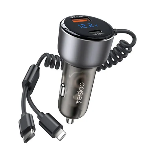 Yesido Y58 60w Super Fast Car Charger