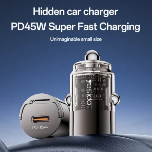 Yesido Y67 Single USB-C 45W Mini Car Charger