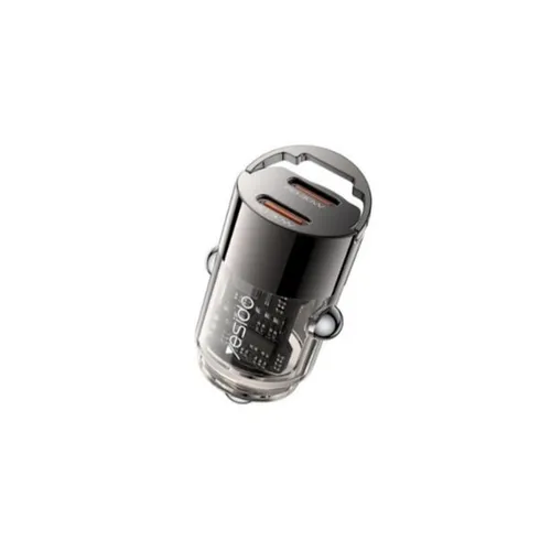 YESIDO Y69 Dual USB-C 30W PD Mini Car Charger