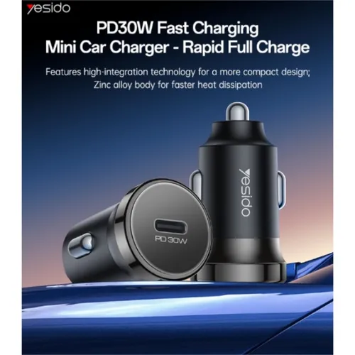 Yesido Y74 Single Port PD30W Fast Charger