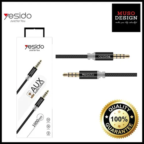 Yesido YAU-02 AUX 3.5mm Male to Male Audio Cable