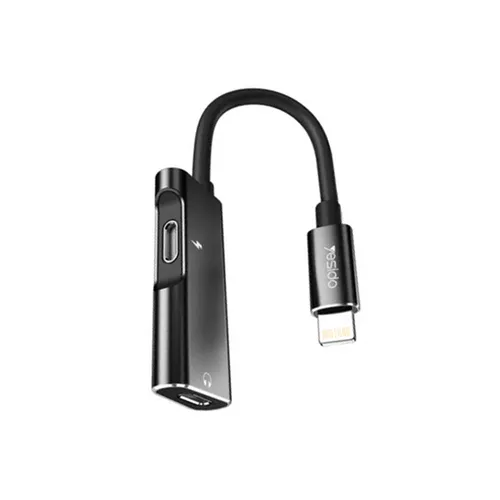 Yesido YAU-12 Lightning Audio + Charging Adapter