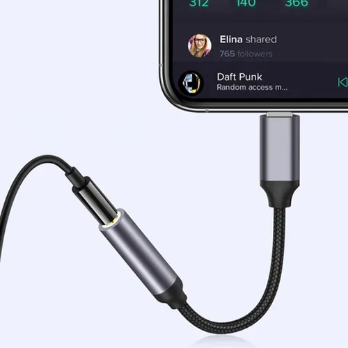 Yesido YAU21 Lightning to 3.5mm Audio Adapter