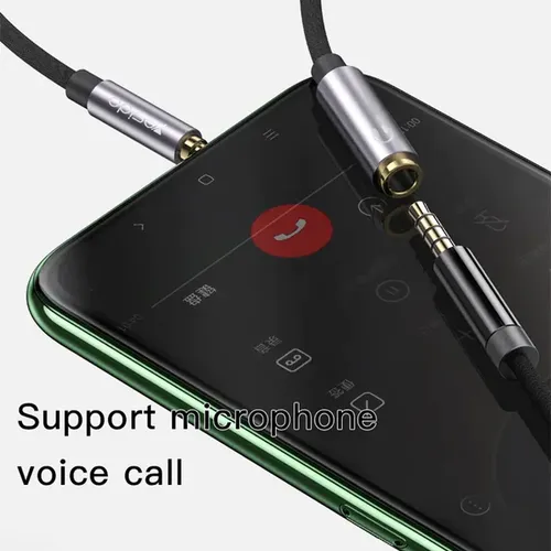 Yesido YAU26 3.5mm Male To 3.5mm Female Audio Cable