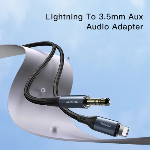 Yesido YAU35 Lightning to 3.5mm AUX Audio Cable